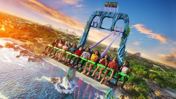 The World’s Tallest and Fastest Screaming Swing Ride Opens March 5th at SeaWorld San Antonio